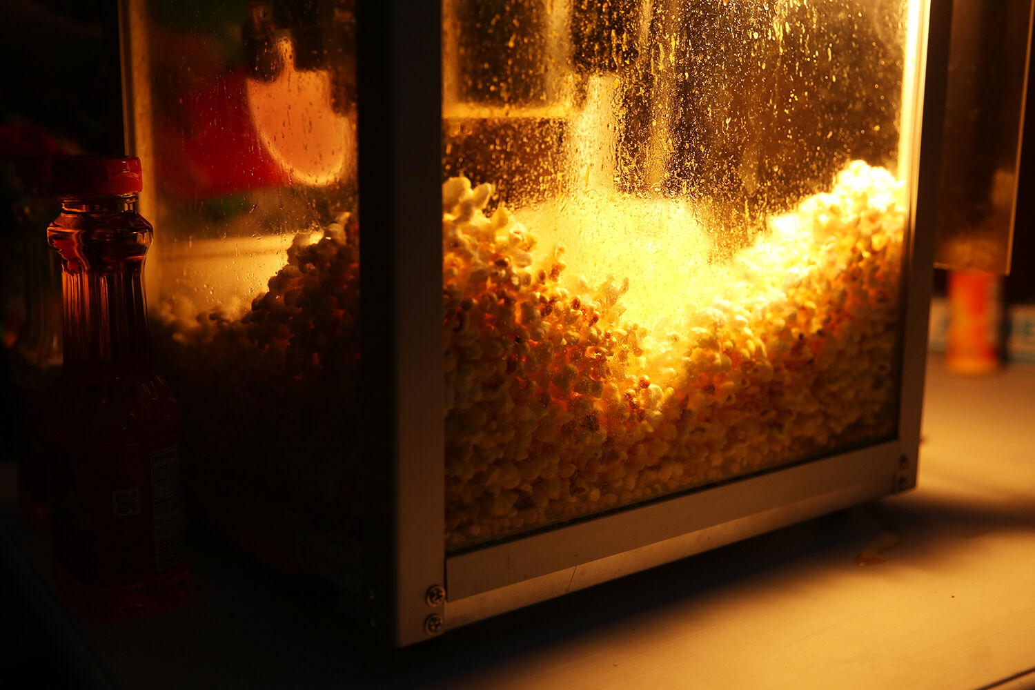 The popcorn was slow to get started with kids